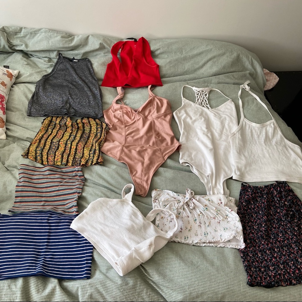 crop top / bodysuit bundle